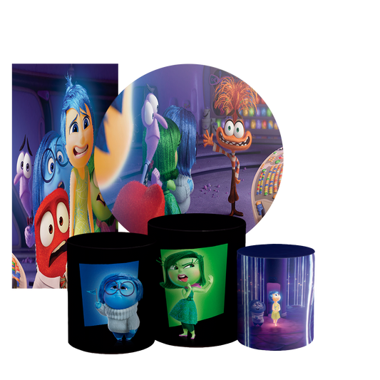 Arte Digital Painel de Festa - Divertida Mente 803576