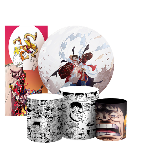 Arte Digital Painel de Festa - Luffy One Piece 803579