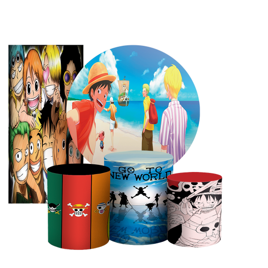 Arte Digital Painel de Festa - One Piece 803585