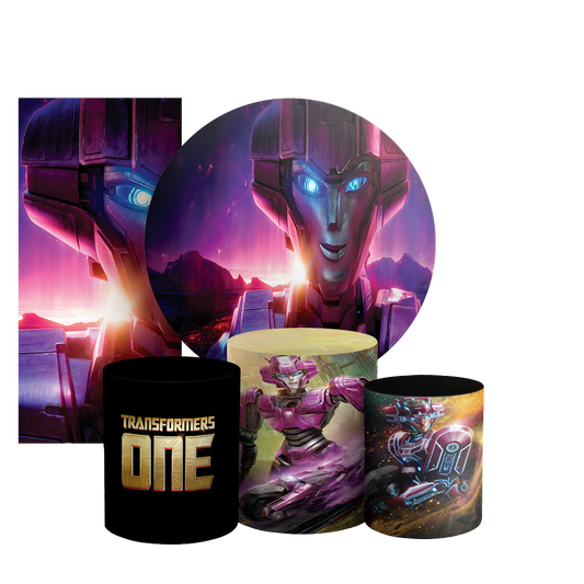 Arte Digital Painel de Festa - Transformers 803591