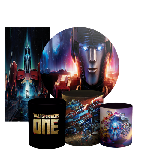 Arte Digital Painel de Festa - Transformers 803594