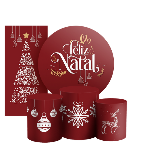 Arte Digital Painel de Festa - Natal 803599