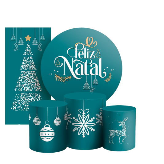 Arte Digital Painel de Festa - Natal 803600