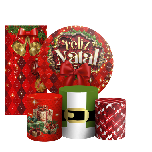 Arte Digital Painel de Festa - Natal 803633