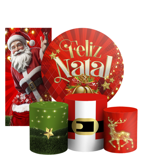 Arte Digital Painel de Festa - Natal 803635