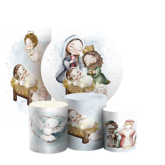 Arte Digital Painel de Festa - Natal 803639