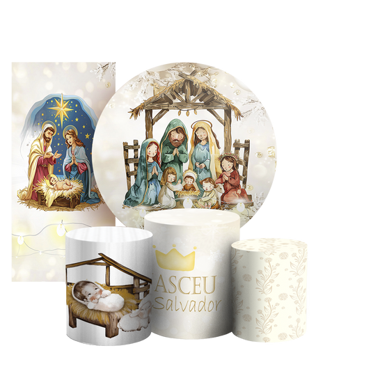 Arte Digital Painel de Festa - Natal 803643