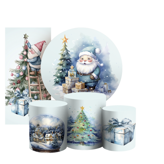 Arte Digital Painel de Festa - Natal 803644