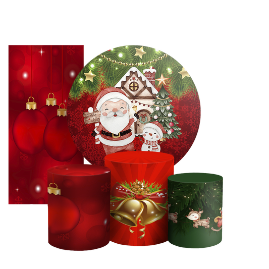 Arte Digital Painel de Festa - Natal 803647