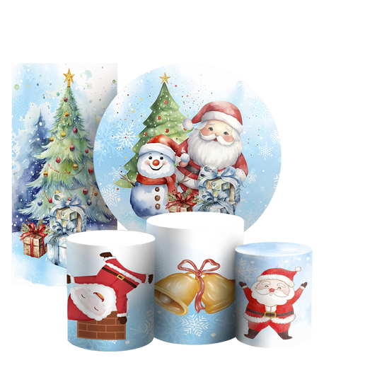 Arte Digital Painel de Festa - Natal 803648