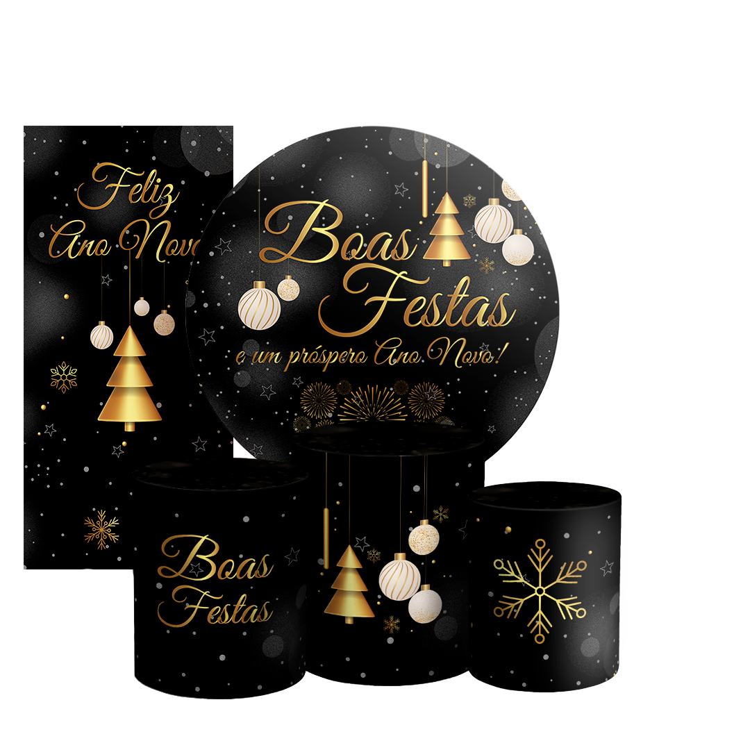 Arte Digital Painel de Festa - Ano Novo 803658