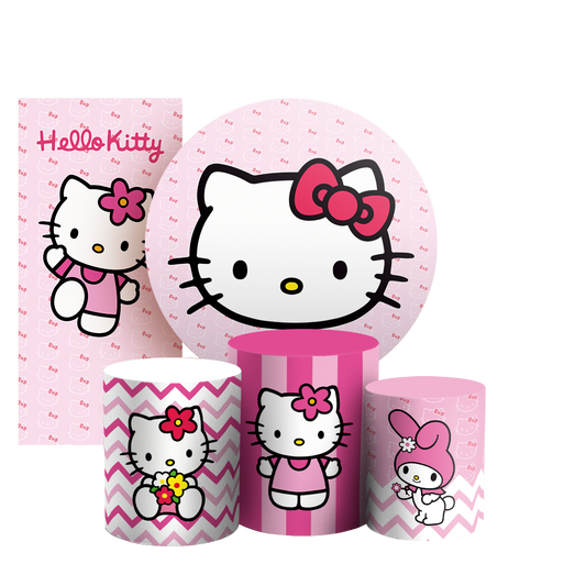 Arte Digital Painel de Festa - Hello Kitty 803689