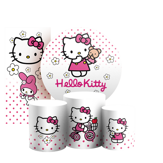 Arte Digital Painel de Festa - Hello Kitty 803694