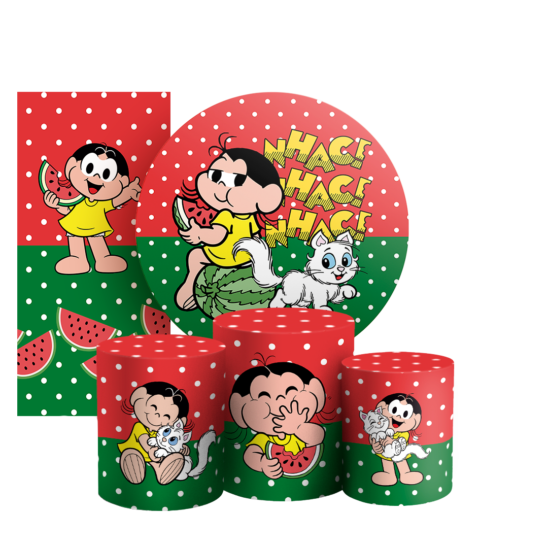 Arte Digital Painel de Festa - Magali Turma da Monica 803701