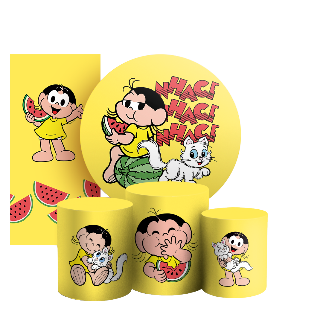 Arte Digital Painel de Festa - Magali Turma da Monica 803702