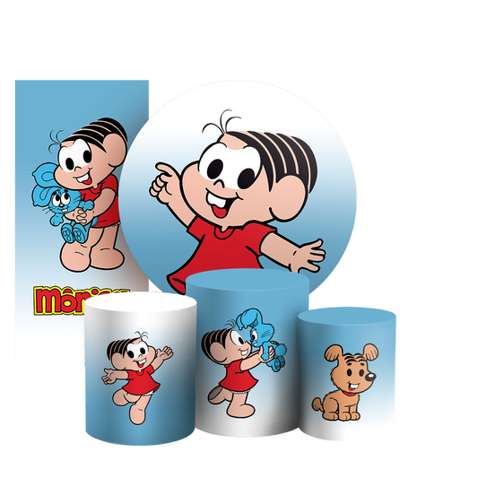 Arte Digital Painel de Festa - Monica Turma da Monica 803705