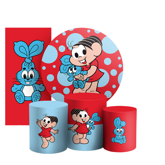 Arte Digital Painel de Festa - Monica Turma da Monica 803707