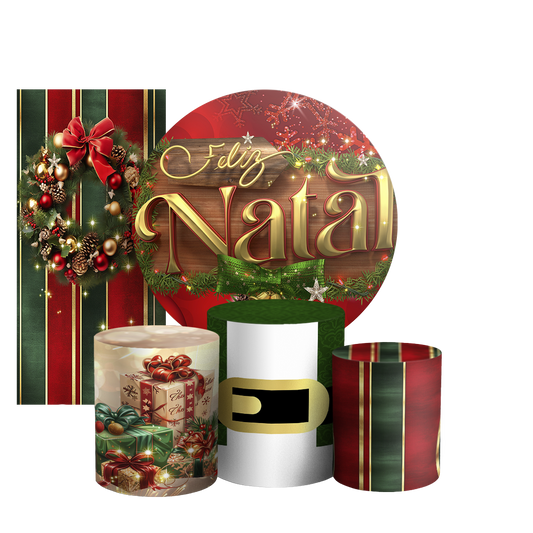 Arte Digital Painel de Festa - Natal 803717