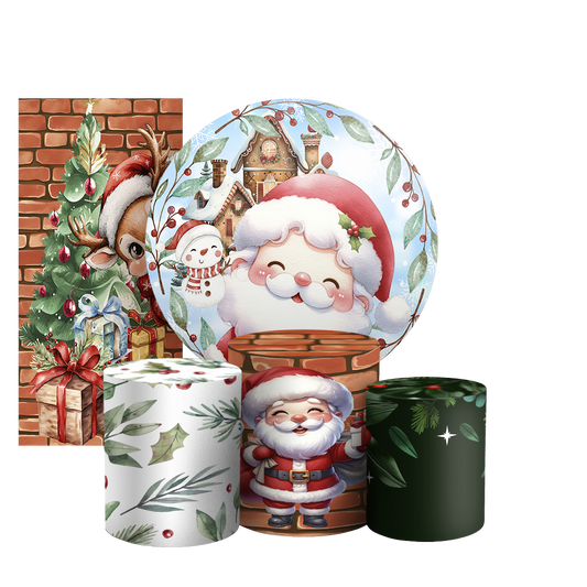 Arte Digital Painel de Festa - Natal 803722