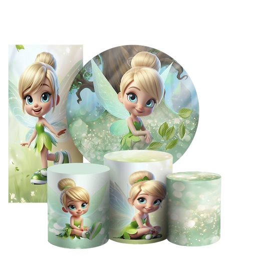 Arte Digital Painel de Festa - Tinker Bell Sininho 803725