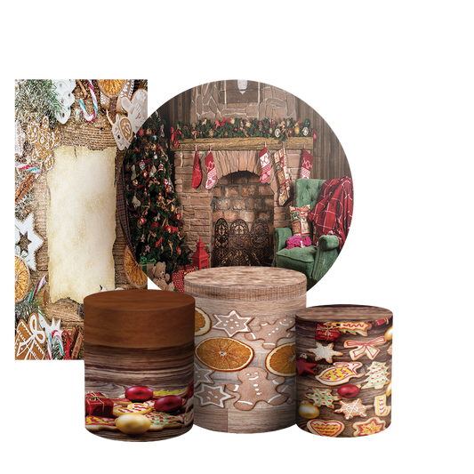 Arte Digital Painel de Festa - Natal 803748