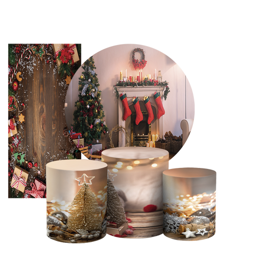 Arte Digital Painel de Festa - Natal 803753