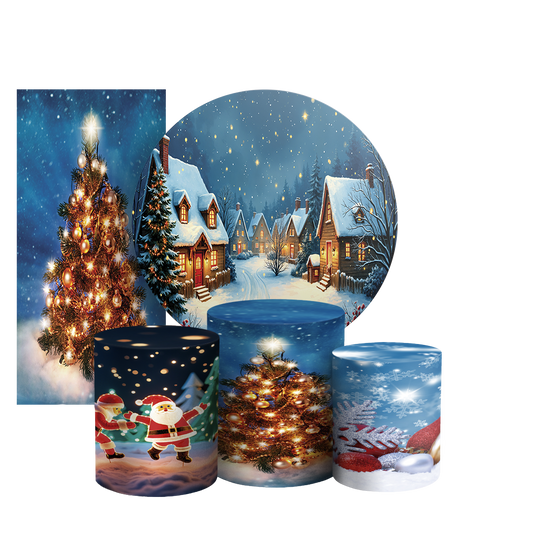 Arte Digital Painel de Festa - Natal 803756