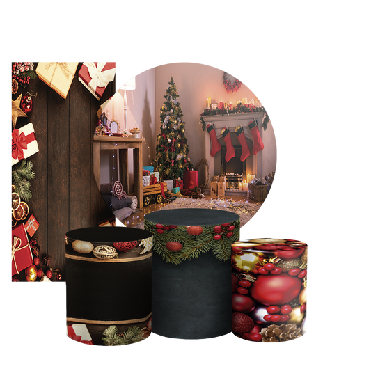 Arte Digital Painel de Festa - Natal 803762