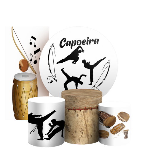 Arte Digital Painel de Festa - Capoeira 803789
