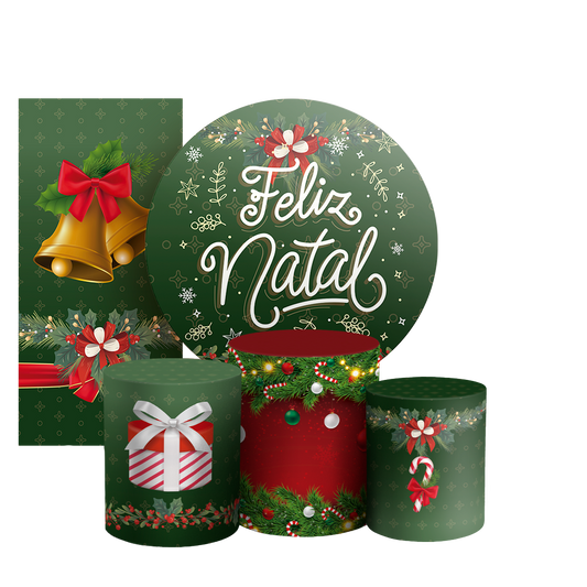 Arte Digital Painel de Festa - Natal 803829