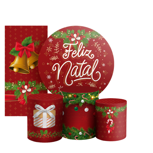 Arte Digital Painel de Festa - Natal 803831