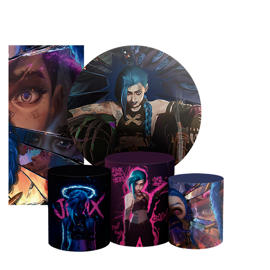Arte Digital Painel de Festa - Arcane 803842