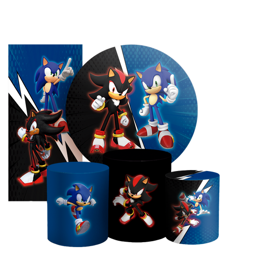 Arte Digital Painel de Festa - Sonic Shadow 803896