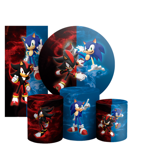 Arte Digital Painel de Festa - Sonic Shadow 803897