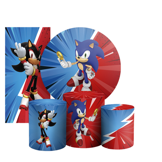 Arte Digital Painel de Festa - Sonic Shadow 803942