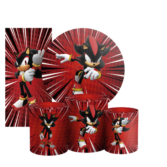 Arte Digital Painel de Festa - Sonic Shadow 803944