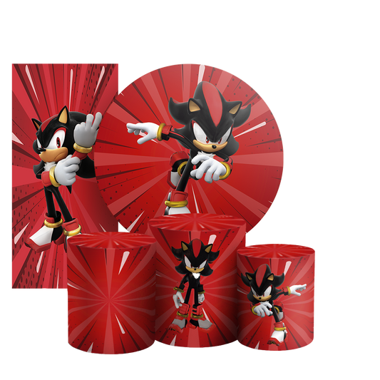 Arte Digital Painel de Festa - Sonic Shadow 803945