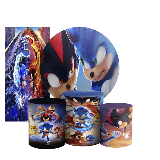 Arte Digital Painel de Festa - Sonic Shadow 803949