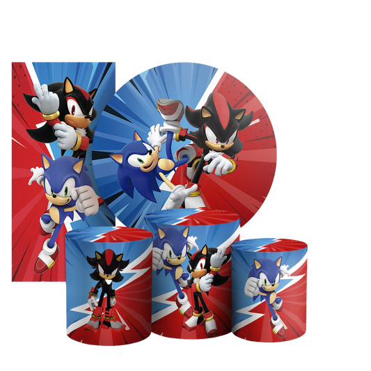 Arte Digital Painel de Festa - Sonic Shadow 803955