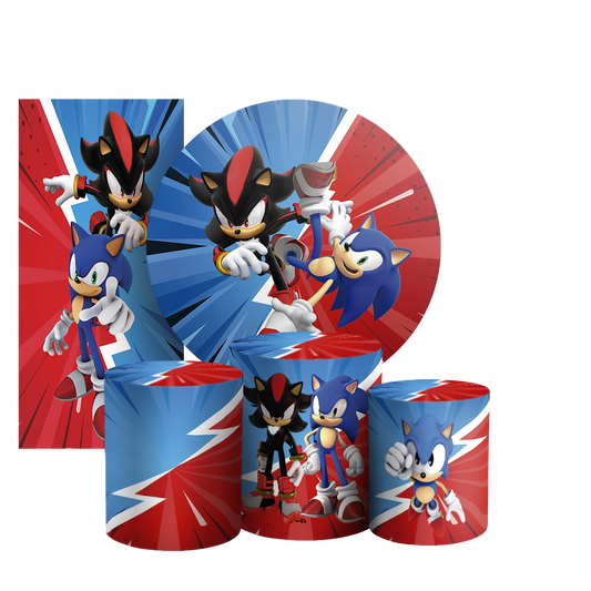 Arte Digital Painel de Festa - Sonic Shadow 803957