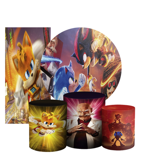 Arte Digital Painel de Festa - Sonic Shadow 803958