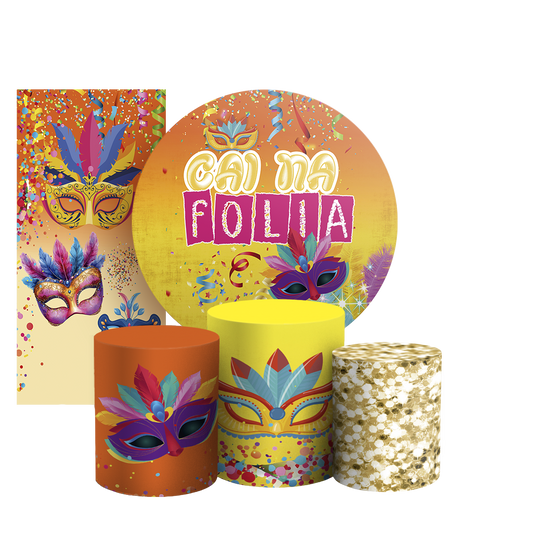 Arte Digital Painel de Festa - Carnaval 803999