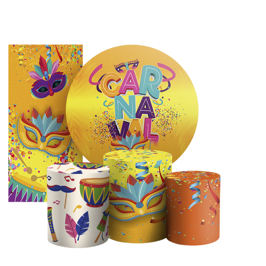 Arte Digital Painel de Festa - Carnaval 804001