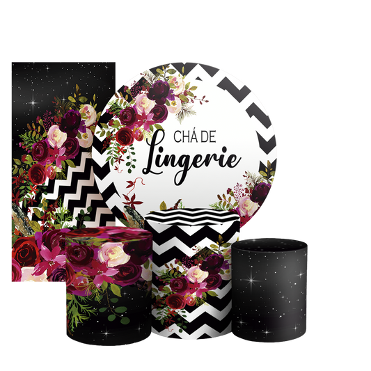 Arte Digital Painel de Festa - Cha De Lingerie 804004