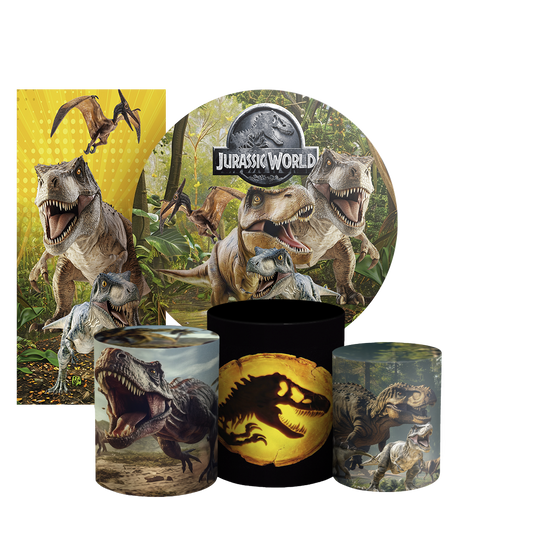 Arte Digital Painel de Festa - Dinossauro Jurassic 804006