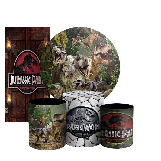 Arte Digital Painel de Festa - Dinossauro Jurassic 804007