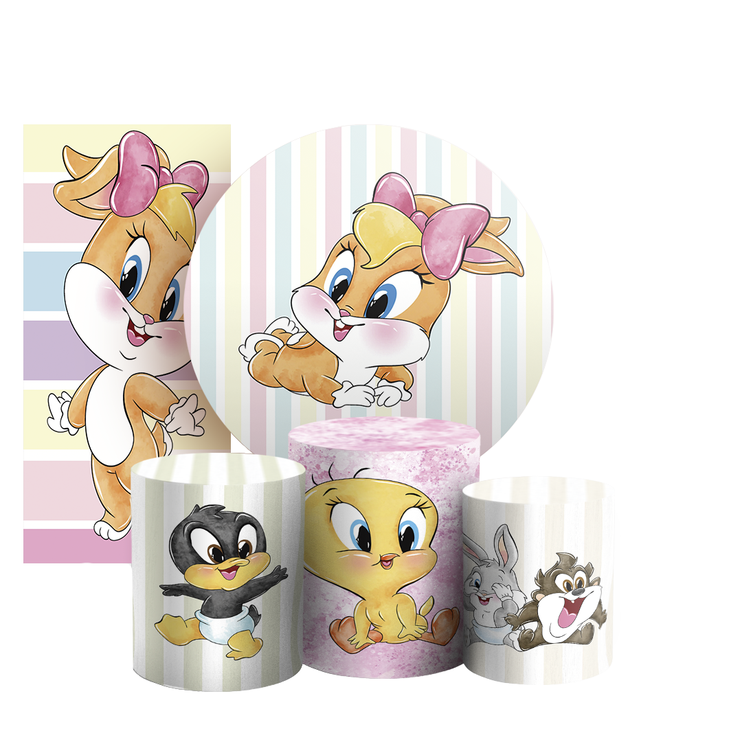 Arte Digital Painel de Festa - Looney Tunes 804020