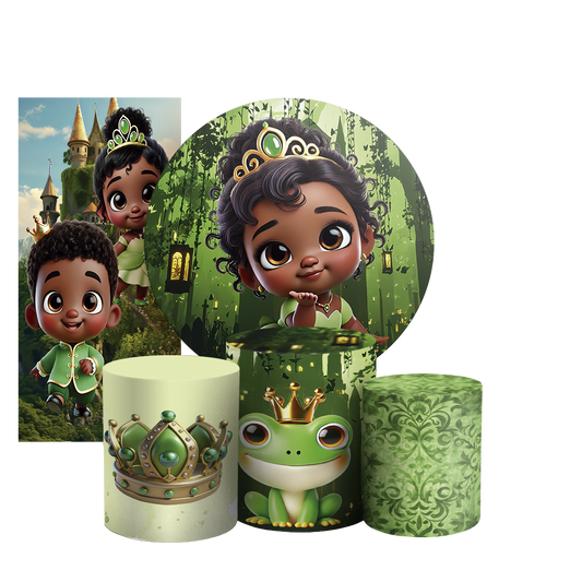 Arte Digital Painel de Festa - Princesa Tiana 804031