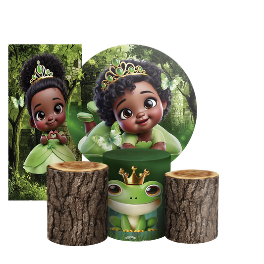 Arte Digital Painel de Festa - Princesa Tiana 804032