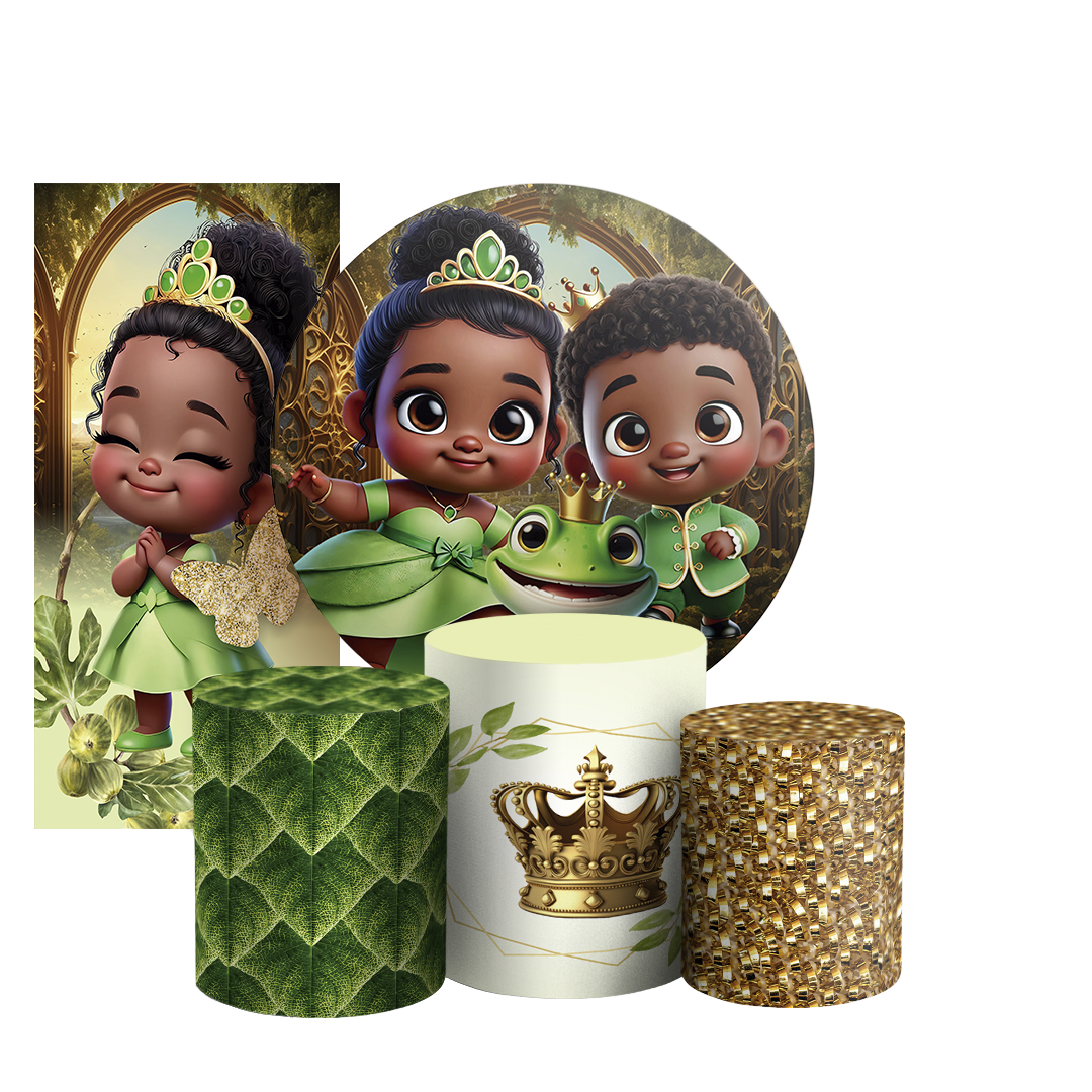 Arte Digital Painel de Festa - Princesa Tiana 804033